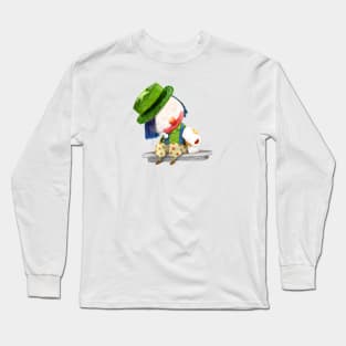 Clown and doggie. Long Sleeve T-Shirt